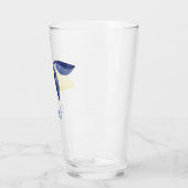 レモンパーソナライズされた タンブラーグラス (左)