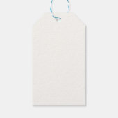 レモンパープルボウ最初の誕生日パーティー ギフトタグ (裏面)