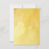 レモンビーベビーシャワーブックリクエストエンクロージャカード 招待状 (裏面)