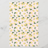 レモンピンク花嫁のシャワーゲームを知ってるか チラシ (裏面)