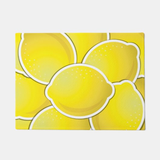 レモンファンキー ドアマット (正面)