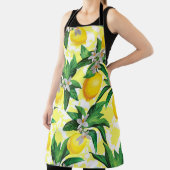 レモンファンタジー:クリエイティブフローラルパターン エプロン (インサイチュ)