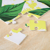 レモンファンタジー:クリエイティブフローラルパターン ジグソーパズル (側面)