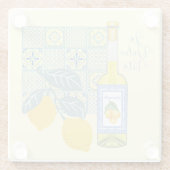 レモンファームレトロ ガラスコースター (裏面)