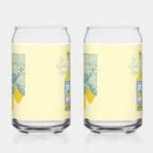 レモンファームレトロ ガラス缶 (左)