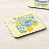 レモンファームレトロ コースター (左側)