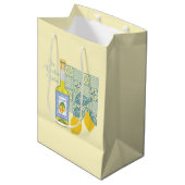 レモンファームレトロ ミディアムペーパーバッグ (正面アングル)
