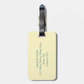 レモンファームレトロ ラゲッジタグ (裏面縦)