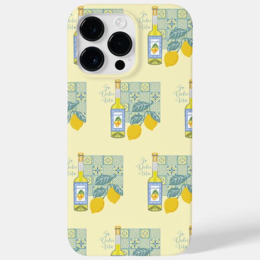 レモンファームレトロ Case-Mate iPhoneケース (裏面)