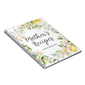 レモンフラワーズリースマザー料理レシピ ノートブック (右側)
