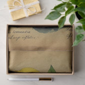 レモンフルーツイラストレーションエフェメラNo1 薄葉紙 (ギフト)