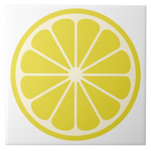 レモンフルーツスライス タイル (正面)