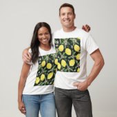 レモンフルーツ:シームレスパターンデザイン Tシャツ (ユニセックス)