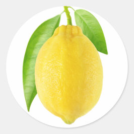レモンフルーツ ラウンドシール