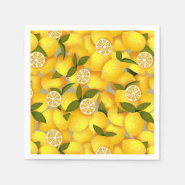 レモンフル スタンダードカクテルナプキン
