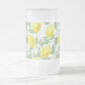レモンフレステッドマグ フロストグラスビールジョッキ (中央)