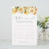 レモンフローラどこ我々はブライダルシャワーゲーム (スタンド正面)