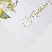 レモンフローラシトラスモダンパーソナルデザイン 薄葉紙 (詳細)