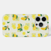 レモンフローラル Case-Mate iPhoneケース (裏面 (横))