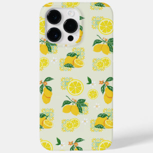 レモンフローラル Case-Mate iPhone 14 PRO MAXケース