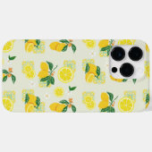 レモンフローラル Case-Mate iPhoneケース (裏面 (横))