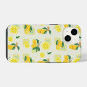 レモンフローラル iPhoneケース (裏面横)