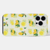 レモンフローラル iPhoneケース (裏面横)