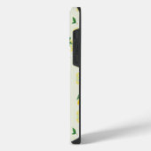 レモンフローラル iPhoneケース (左側面)