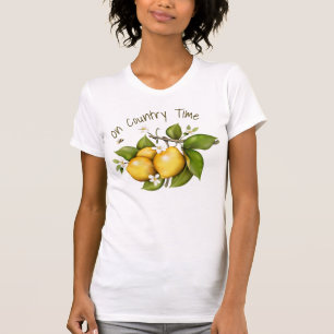 レモンフローラ植物 Tシャツ
