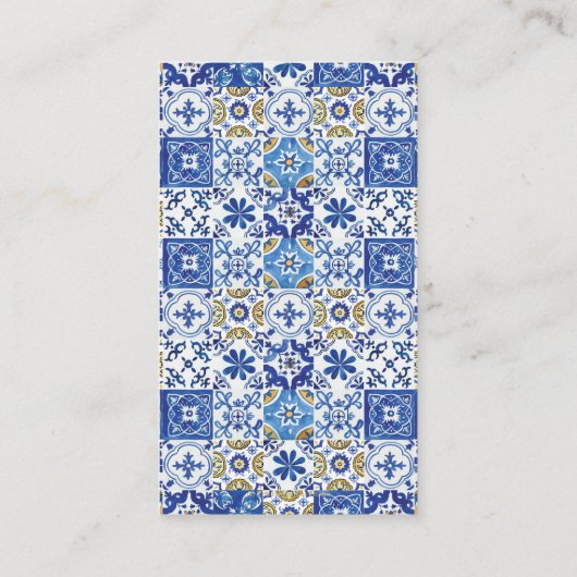 レモンフローラ緑ベビーシャワーおむつラッフル エンクロージャーカード (裏面)