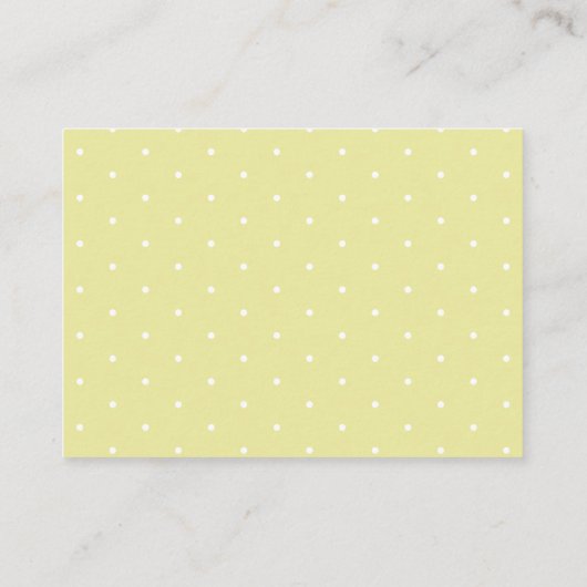 レモンフローラPlease Bring a Book エンクロージャーカード (裏面)