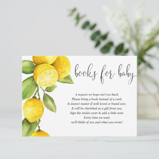 レモンブックリクエストの挿入男女兼用、 エンクロージャーカード (スタンド正面)