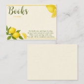 レモンブック(ベビーカード) エンクロージャーカード (正面/裏面)