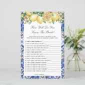 レモンブライダルどのように良く花嫁ゲームを知っている (スタンド正面)