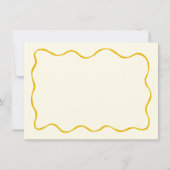 レモンブライダルシャワーデイトナイトアイディアカード 招待状 (裏面)