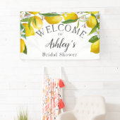レモンブライダルシャワーパーティー歓迎 横断幕 (インサイチュ)