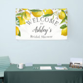 レモンブライダルシャワーパーティー歓迎 横断幕 (トレードショー)
