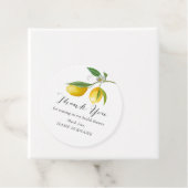レモンブライダルシャワーメッセージカード フェイバータグ (インサイチュ)