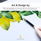 レモンブライダルシャワー招待状 | 横 招待状