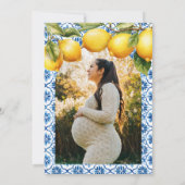 レモンブライダルシャワー招待（写真あり） 招待状 (裏面)