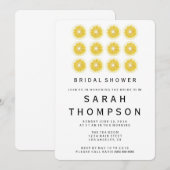 レモンブライダルシャワー招待 招待状 (正面/裏面)