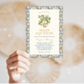 レモンブライダルシャワー招待 招待状