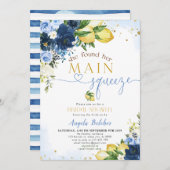 レモンブライダルシャワー招待 招待状 (正面/裏面)