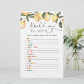 レモンブライダルシャワー絵文字ゲーム (スタンド正面)