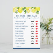 レモンブライダルシャワー (スタンド正面)