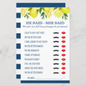 レモンブライダルシャワー (正面/裏面)