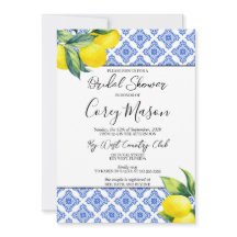レモンブライダルシャワー
