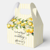 レモンブランチ地中海のサマーウェディングシャワー フェイバーボックス (正面)