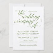 レモンブランチ結婚式招待状 |黄色のヴィンテージ 招待状 (正面)