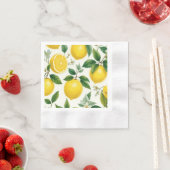 レモンブリス 縁ありカクテルナプキン (インサイチュ)